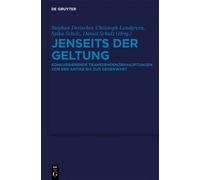 Stephan Dreischer Jenseits der Geltung (Copertina rigida)