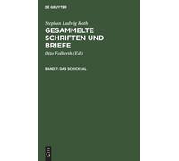 Stephan Ludwig Roth Das Schicksal (Copertina rigida)