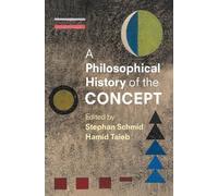 Stephan Schmid A Philosophical History of the Concept (Copertina rigida)