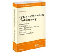 Stephan Schmidt Cybersicherheitsrecht (Textsammlung): NIS-2-Richtlin (Tascabile)