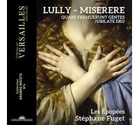Jean-Baptiste Lully Lully: Miserere/Quare Fremuerunt Gentes/Jubilate Deo (CD)
