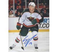 Stephane Veilleux Minnesota Wild Autografato 8x10 Foto SV2 COA GFA