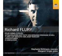 7215440 Audio Cd Richard Flury - Four Song-Cycles