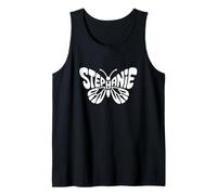 Stephanie Butterfly - Personalizzato Carino Nome Word Art Canotta
