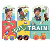 Stephanie Campisi City Train (Libro di cartone) On-Track Learning