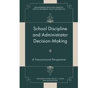 Stephanie Chitpin David C. School Discipline and Administrat (Copertina rigida)