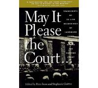 Stephanie Guitton May it Please the Court (Tascabile)