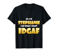 Stephanie Joke IDGAF Meme Cute Halloween Costume for Steph Maglietta