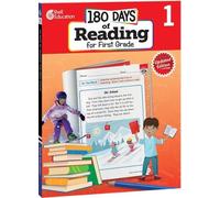 Stephanie Kraus Carol Gat 180 Days™: Reading for First Grade, 2nd Ed (Tascabile)