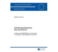 Stephanie Rebell Ermittlungsmaßnahmen ueber das Internet (Tascabile)