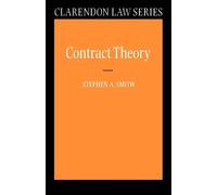 Stephen A. Smith Contract Theory (Tascabile) Clarendon Law Series