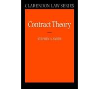 Stephen A. Smith Contract Theory (Tascabile) Clarendon Law Series