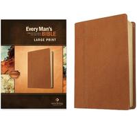 Stephen Arterbu NLT Every Man's Bible, Large Print, Pursu (Rilegato in ecopelle)