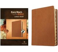 Stephen Arterbu NLT Every Man's Bible, Large Print Pursui (Rilegato in ecopelle)