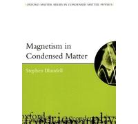 Stephen Blundell Magnetism in Condensed Matter (Tascabile)