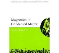 Stephen Blundell Magnetism in Condensed Matter (Tascabile)