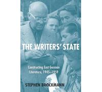 Stephen Brockmann The Writers' State (Copertina rigida)