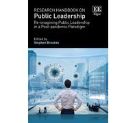 Stephen Brookes Research Handbook on Public Leadership (Copertina rigida)