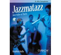 Stephen bulla : jazzmatazz - jazz solos or duets - saxophone alto - recueil + media online