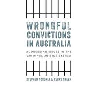 Stephen Cordner Kerry Bree Wrongful Convictions in Australia (Copertina rigida)