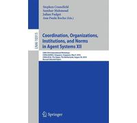 Stephen Cranefi Coordination, Organizations, Institutions, and Norms (Tascabile)