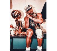 Stephen Curry locandina Best Player Celebration Night NBA Basketball