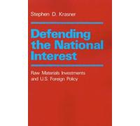 Stephen D. Krasner Defending the National Interest (Tascabile)