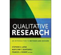 Stephen D. Lapan Qualitative Research (Tascabile)