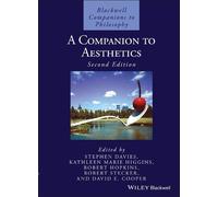 Stephen Davies A Companion to Aesthetics (Copertina rigida)