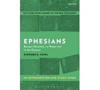 Stephen E. Fowl Ephesians: An Introduction and Study Guide (Tascabile)
