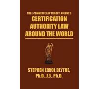 Stephen Errol Blythe Certification Authority Law (Tascabile)