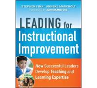 Stephen Fink Anneke Markholt Leading for Instructional Improvement (Tascabile)