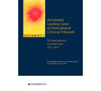 Stephen Freelan Annotated Leading Cases of International Criminal Tr (Tascabile)