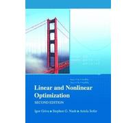Stephen G. Nash Igor Griva Ariela Linear and Nonlinear Optimi (Copertina rigida)