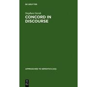 Stephen Gersh Concord in Discourse (Copertina rigida)