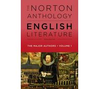Stephen Greenbl The Norton Anthology of English Literature, The Majo (Tascabile)