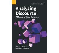 Stephen H Levinsohn Robert A Dool Analyzing Discourse, Revised Editi (Tascabile)