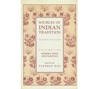 Stephen Hay Sources of Indian Tradition (Tascabile)