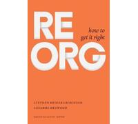 Stephen Heidari-Robinson Suzanne Heywood ReOrg (Copertina rigida)