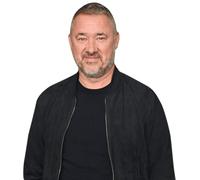 Stephen Hendry (Black Outfit) Half Body Buddy Cutout