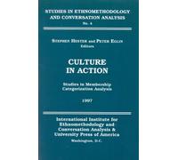 Stephen Hester Peter Eglin Culture in Action (Tascabile)