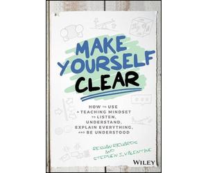 Stephen J. Valentine Dr. Reshan Richards Make Yourself Clear (Copertina rigida)