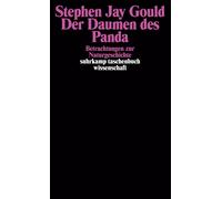 Stephen Jay Gould Klaus Laerma Der Daumen des Panda - Betrachtungen (Tascabile)