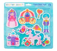 Stephen Joseph Floating Foam Bath Carattere giocattolo a 10 pezzi Set Princess (SJ1148) Small
