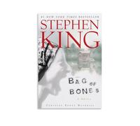 Stephen King Bag of Bones Book, poster decorativo da parete, per soggiorno, camera da letto, decorazione moderna per la camera da letto, 40 x 60 cm