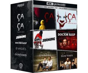Stephen king - coffret 6 films 4k ultra hd