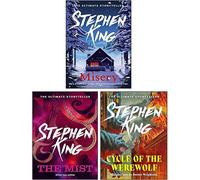 Stephen King Collection 3 Books Set (Misery, Cycle of the Werewolf & The Mist)