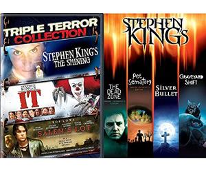 Stephen King Collection Stephen King Collection The Dead Zone, Pet Cemetery, Graveyard Shift, Silver Bullet, Movie IT /
