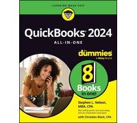 Stephen L. Nelson QuickBooks 2024 All-in-One For Dummies (Tascabile)
