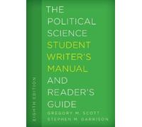 Stephen M. Garrison The Political Science Student Writer's Manual a (Tascabile)